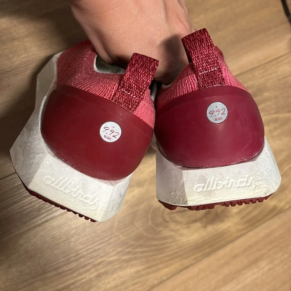 Allbirds Tree Flyer‎ Sneakers Lux Pink/Blizzard Size 7.5